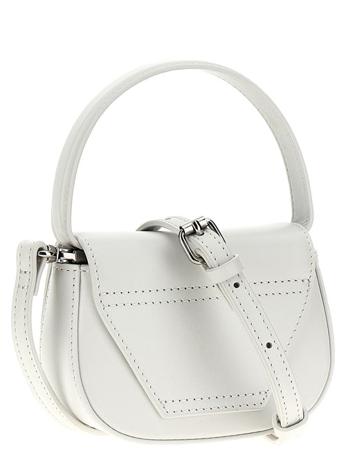 Diesel White Cowhide Handbag