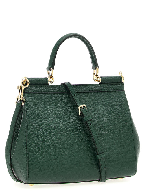 Dolce & Gabbana Bicolor Calfskin Handbag