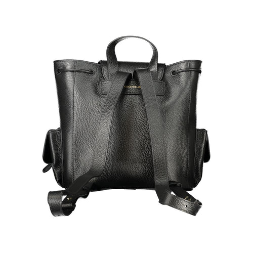 Coccinelle Nero Leather Women's Backpack