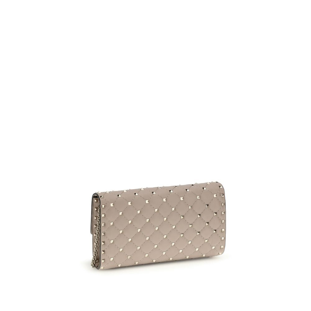 Valentino Garavani Beige Lamb Ovis Aries Aries Shoulder Bag